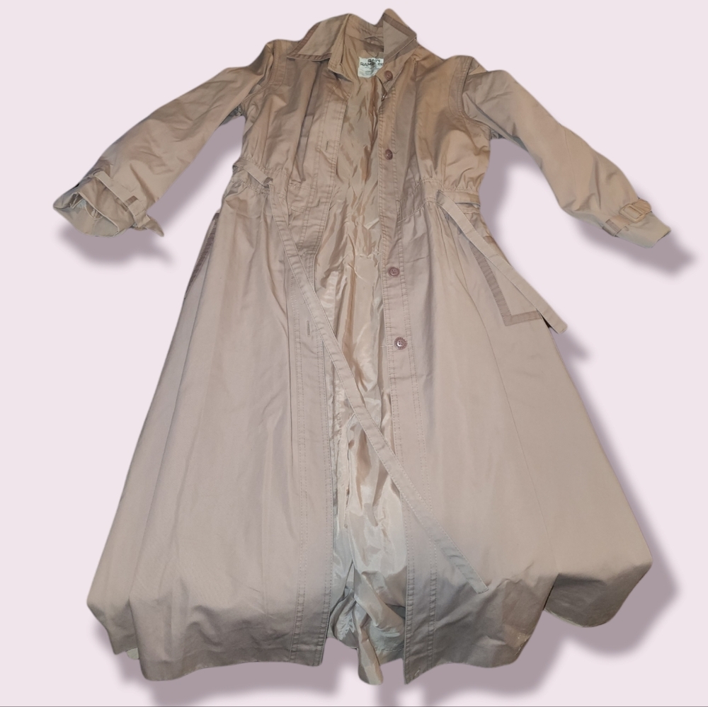 Pink Trench Coat